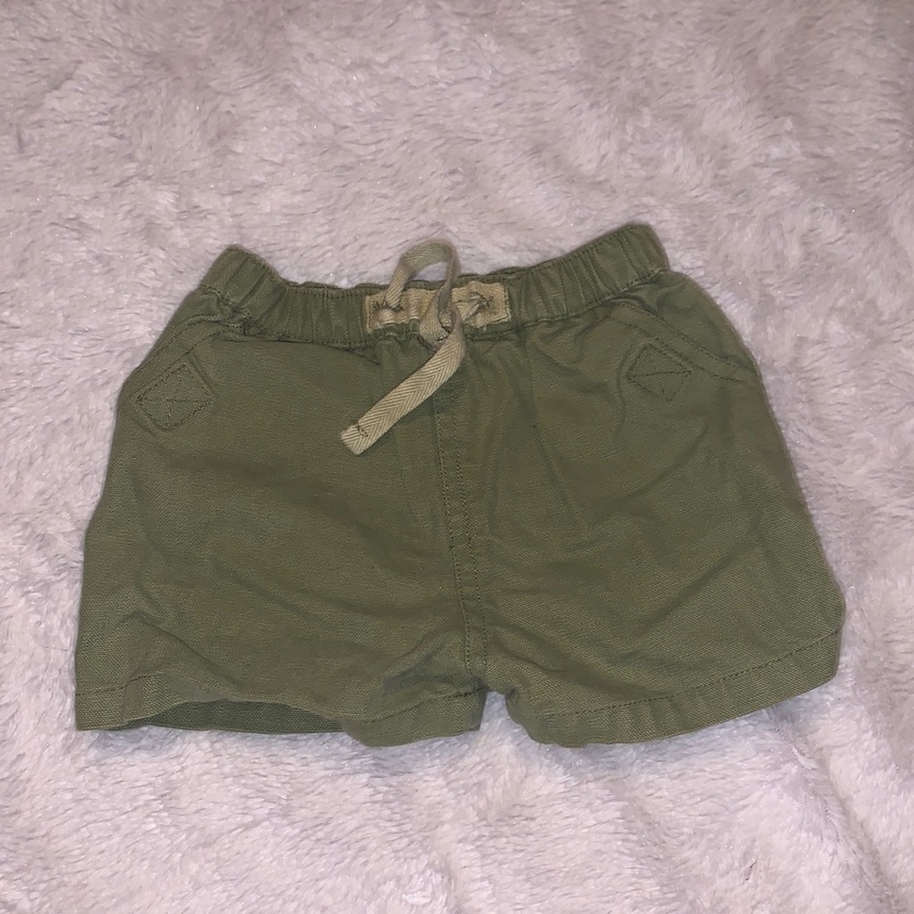 (3 for $10) baby boots green shorts